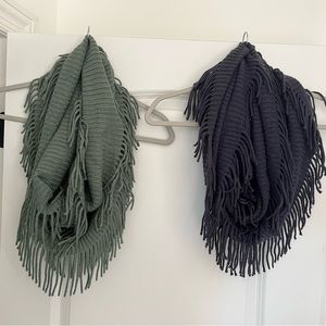 Tassel Infinity Scarfs